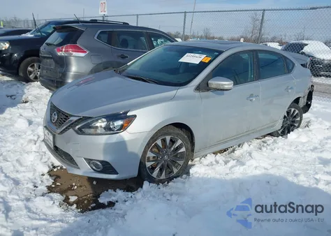 2018 Nissan Sentra Sr Turbo z USA, uszkodzony, nr VIN 3N1CB7AP2JY227017